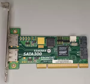 PROMISE tx4302 sata300 Dual-Port eSATA and 2-Port Internal SATA PCI Controller - Picture 1 of 1