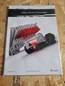 2008 Singapore Formula 1 Official Programme Grand Prix Sealed - Beand New - Picture 1 of 2