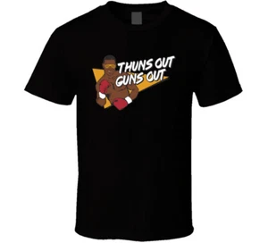 Mike Tyson Thuns Out Guns Out Boxing T Shirt - Picture 1 of 2