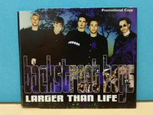 BSB Backstreet Boys Larger Than Life Singles 1999 Promo CD ZN256 - Picture 1 of 3