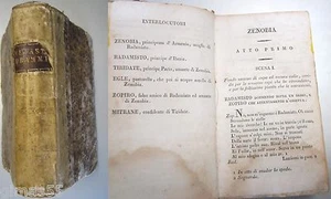 Pietro Metastasio, Zenobia (1825) Collezione portatile, Borghi - Imagen 1 de 1
