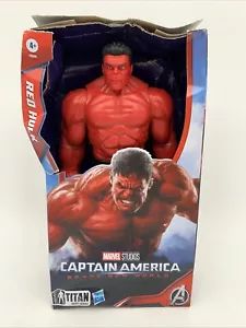 Marvel Captain America Brave New World 12" RED HULK Titan Hero Figur Damage Box - Bild 1 von 5