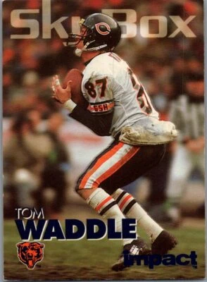 1993 SkyBox Impact #42 Tom Waddle - Image 1 of 2