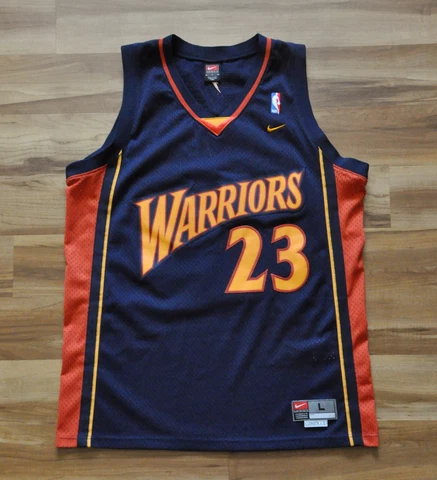 JASON RICHARDSON GOLDEN STATE WARRIORS  NIKE SWINGMAN JERSEY NAVY BLUE MEN L Cover