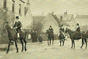 Bramham Moor Hunt Meet Monk Fryston 1903 Photo Article Q118 - Picture 1 of 3