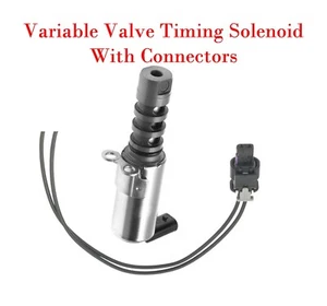 Variable Valve Timing Solenoid & Connectors Fits A4 A5 A6 A6 Quattro Q5 S5 - Picture 1 of 5