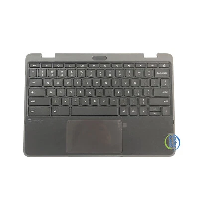 Teclado touchpad 5M11H62893 para Lenovo 300e Yoga Chromebook geração 4 apoio para as mãos EUA - Imagem 1 de 4