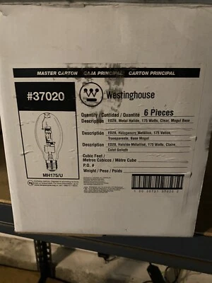 NEW Westinghouse 175W Metal Halide Lightbulb 37020 ED28 Mogul Base, 175 Watts - Image 1 of 2