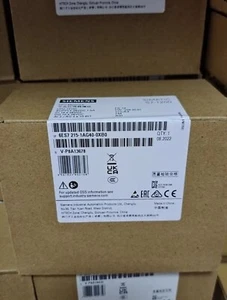 1PCS New Siemens Unopened 6ES7 215-1AG40-0XB0 6ES7215-1AG40-0XB0 Fast Ship In US - Picture 1 of 3
