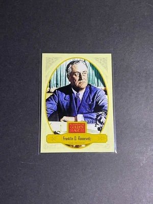 2012 Panini Golden Age Franklin D. Roosevelt Card #32 - President - Image 1 of 2