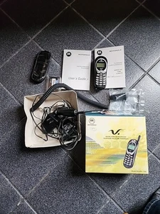 Vintage Motorola Digital Wireless Phone 120c With Original Box Bell Mobility - Photo 1 sur 5