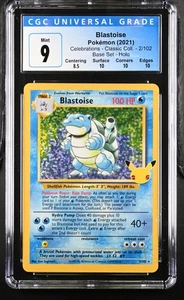 2021 Celebrations - Classic Coll. #2/102 Blastoise CGC 9 - Bild 1 von 2