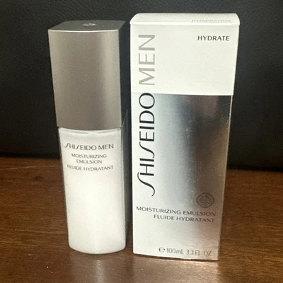 Emulsión hidratante energizante Shiseido Men para hombre 3,4 OZ nueva en caja Foto 1 de 4