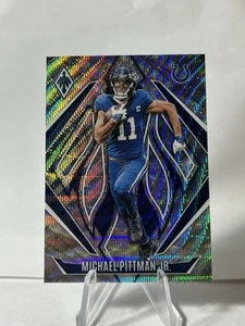 2024 Panini Phoenix MICHAEL PITTMAN JR Silver Wave Prizm #109 Colts - Picture 1 of 2