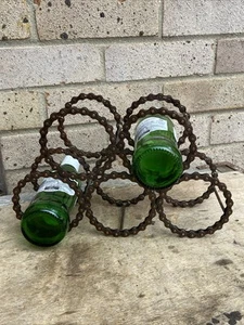 Man Cave Bottle Rack Bike Chain Unique - Picture 1 of 13