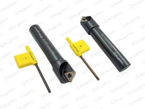 Indexable 45° Chamfer Tool 120mm with 10 Spare Carbide Inserts - Picture 1 of 14