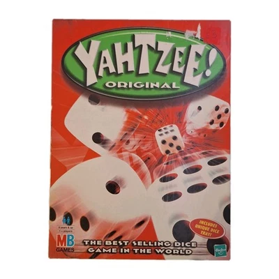 Vintage Yahtzee Original Dice Game MB Games 2001 (8+) Complete V.Good Condition - Image 1 of 3