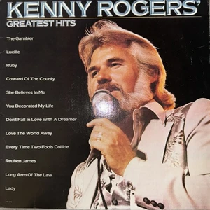 KENNY ROGERS Greatest Hits VINYL Record Album LP 1980 Liberty Records LOO-501072 - Imagen 1 de 2
