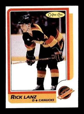 1986 O-Pee-Chee #179 Rick Lanz    NM/NM+ X3542329 - Image 1 of 3