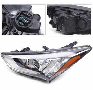 For 2013 2014 2015 2016 Hyundai Santa Fe Headlight Headlamp Left Driver Side LH - Foto 1 di 12