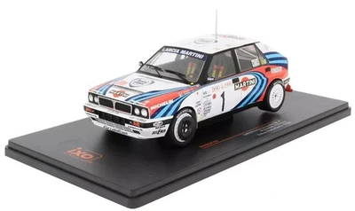 IXO Lancia Delta #4 Lancia Martini Monte Carlo 1989 1:24 Model Car - Image 1 of 4