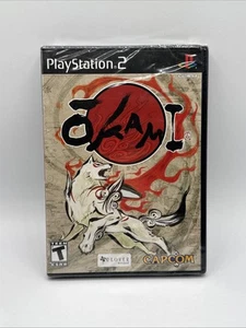 Okami PS2 Black Label Sealed (Sony PlayStation 2 PS2, 2006) Brand New 🔥 - Picture 1 of 7