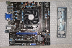 MSI A78M-E35 Mainboard (Motherboard) + AMD A4-4000 CPU + 8GB DDR3 RAM - Bild 1 von 5