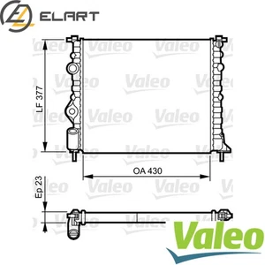 RADIATOR ENGINE COOLING 731378 FOR RENAULT MEGANE/Coach/Classic/Scénic KANGOO - Picture 1 of 8
