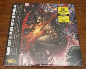Dark Nights: Death Metal Soundtrack Batman Vinyl Variant w/ Trading Card Sealed - Picture 1 of 2