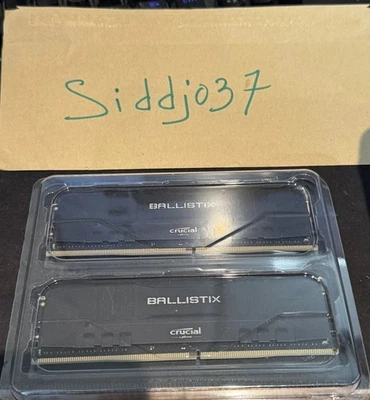 Crucial Ballistix BL2K8G32C16U4B 3200 MHz, DDR4, DRAM, Gaming Memory Kit - Image 1 of 2