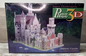 Vintage Puzz3D 3D Puzzle - Alpine Castle 4436 - 1000pc ( 1994) Sealed!! - Picture 1 of 12