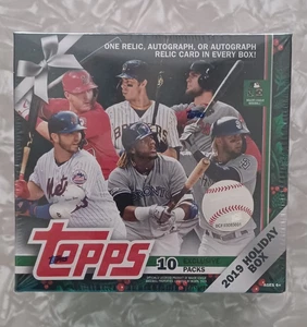 2019 Topps Baseball Factory Sealed Holiday Mega Box - Picture 1 of 4
