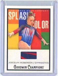 2025 JOSCELYN ROBERSON UD GOODWIN CHAMPIONS SPLASH OF COLOR PATCH RELIC!! - Picture 1 of 2