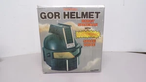Casco robot Kingsford GOR 1978 vintage StarForce negro en caja ciencia ficción - Imagen 1 de 6