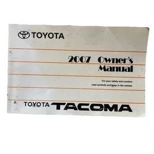 2007 Toyota Tacoma Owners Manual User Guide Reference Operator Book Fuses Fluids - Picture 1 of 4