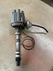 SBC BBC Distributor W Electronic Ign Upgrade Kit Steel Gear Hotrod Custom - Picture 1 of 15