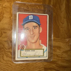 1952 Topps - Warren Spahn #33 - Picture 1 of 15