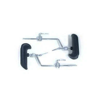 MED-RESOURCE Universal C-Clamp Stirrups - Fits On Most Tables (Midmark and Surgical Tables)