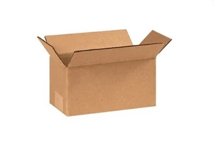 Lot of 100 8" x 4" x 4" Corrugated Cardboard Shipping Boxes Cartons - Picture 1 of 1