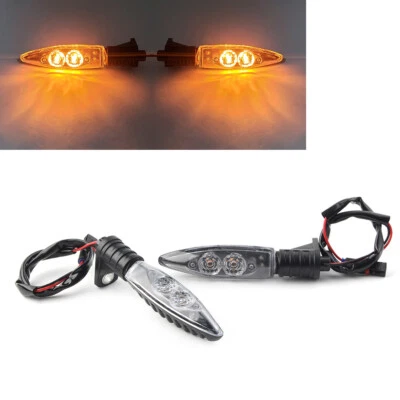 Front Turn Signal Indicator Light Amber Blinker For BMW HP4 S1000R S1000RR XR - Imagem 1 de 4