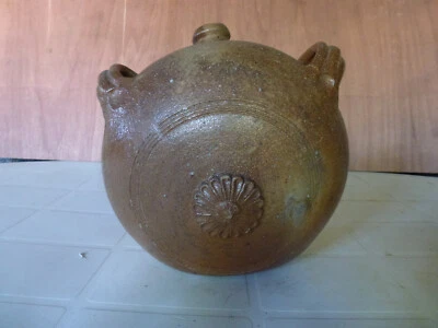 GOURDE Ancienne en grès vernissée en bon état - Photo 1/4