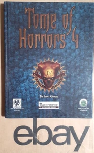 Pathfinder Version Tome of Horrors 4 Hardback RPG Book Very Good Shape - Bild 1 von 2