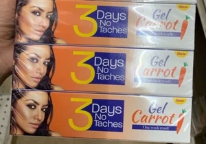 (Pack of 10) 3 Days No Taches Gel Carrot Tube 30g - Bild 1 von 3