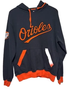 Baltimore Orioles Majestic Hoodie Sweatshirt Size M - Picture 1 of 7