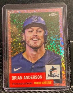 Brian Anderson 2022 Topps Chrome Platinum - Mini-diamante oro rosa #46/75 - Foto 1 di 2