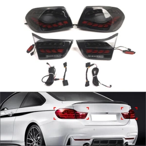 Dragon Scales Style Tail Light Rear Lamp For BMW 4Series M4 F82 F83 F32 F36 Grey - Picture 1 of 14