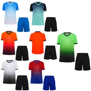 Kids Boys Suit Team Outfits Uniform Set Drawstring Practice Training V-neck - Picture 1 of 60