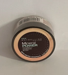 Maybelline New York Mineral Power, Naturally Luminous Blush, True Peach, .14 oz - Picture 1 of 2