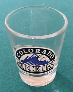 Colorado Rockies MLB 2oz Shot Glass Officially Licensed MLB Product Brand New! - Picture 1 of 1