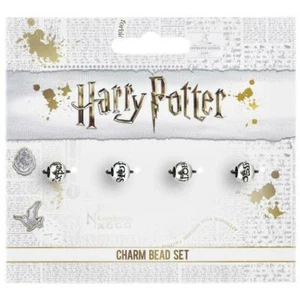 New Genuine Harry Potter Silver Plated Spell Bead Slider Charm Set - Picture 1 of 1